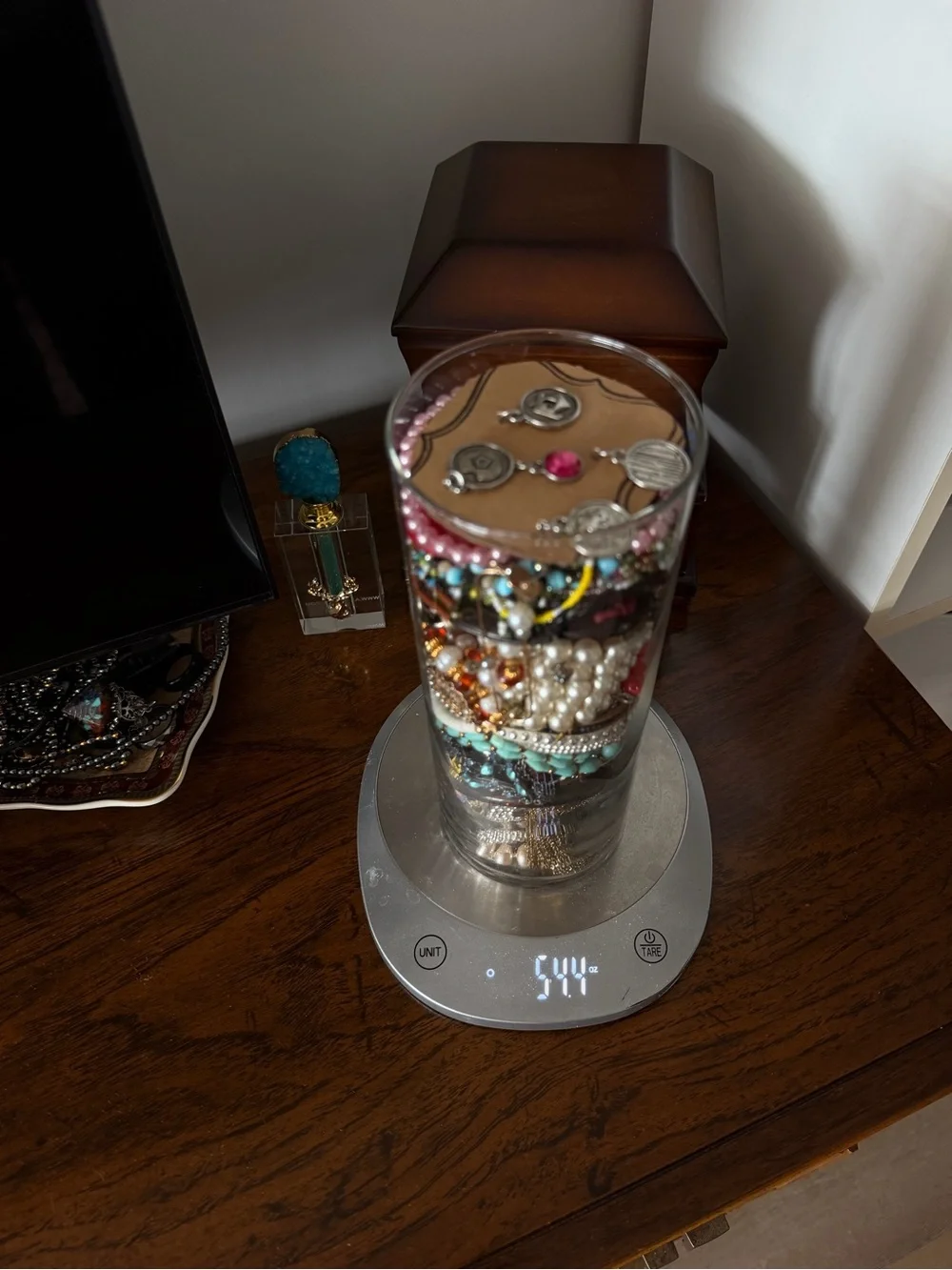 Mixed Jewelry Craft Lot 3.4 lbs | Repair, Upcycle, Beads, Vintage Pieces - Picture 3 of 6